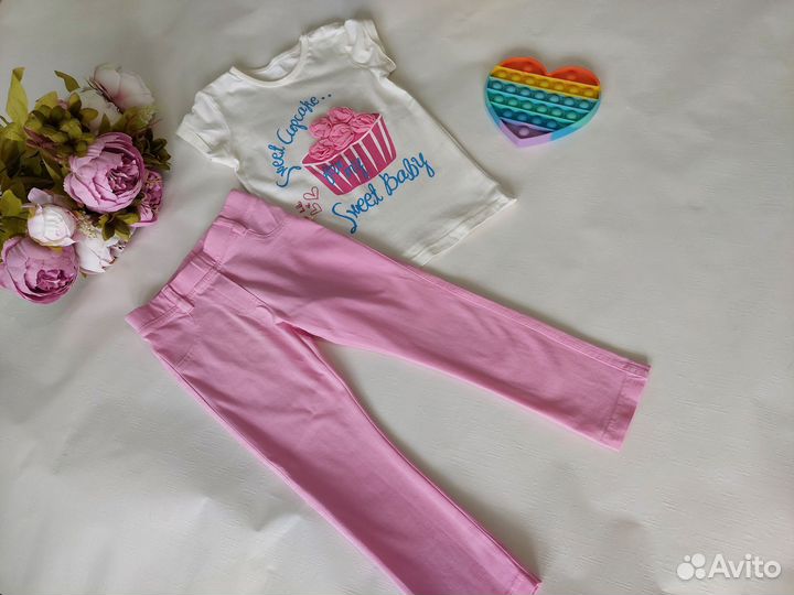 Пакет одежды для девочки 98 104