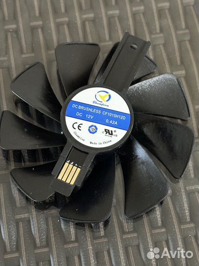 Кулер вентилятор видеокарты Sapphire nitro