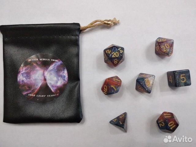 Игральные кости, дайсы, кубики. Космические наборы купить в Красноярске ...