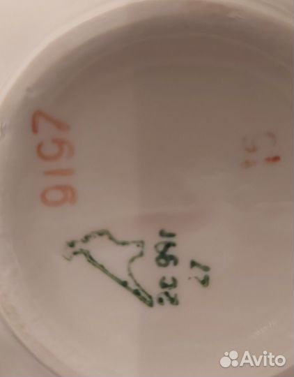 Чайник и сахарница дулево