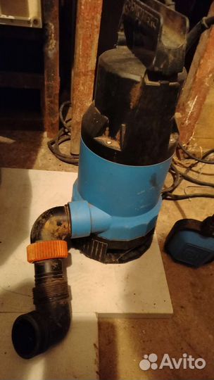 Дренажный насос для грязной воды бу