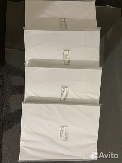 Пвх пластик (листовой) струйный тонкий белый А4 то