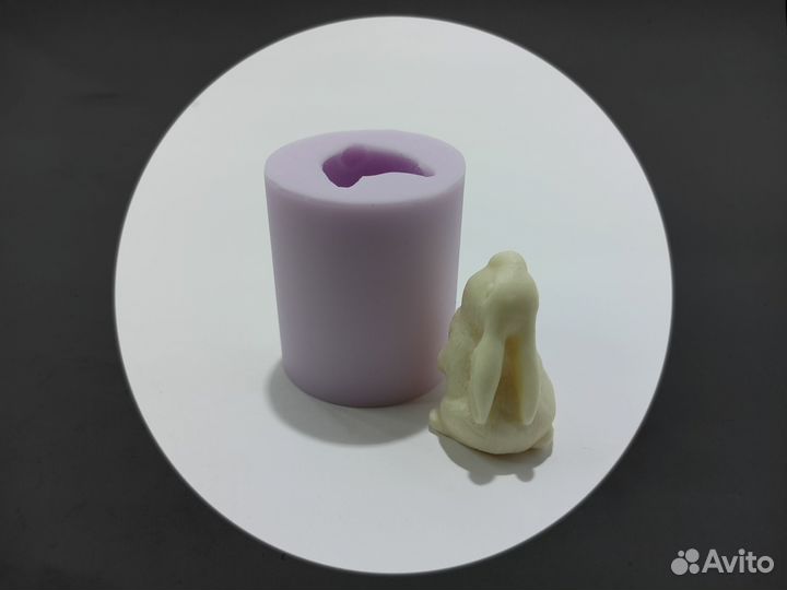 Силиконовая форма для мыла, свечей, гипса