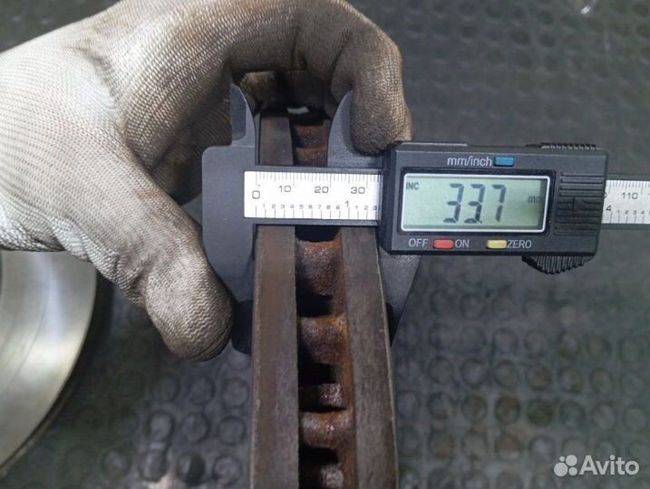 Диски тормозные комплект задние Audi A7 4G cgwb