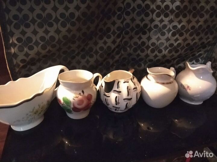 Молочник сливочники 6 штук