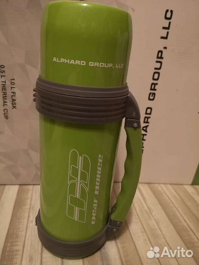 Термос Deaf Bonce 1 литр, новый