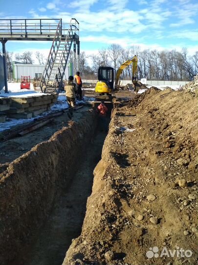 Услуги мини экскаватора