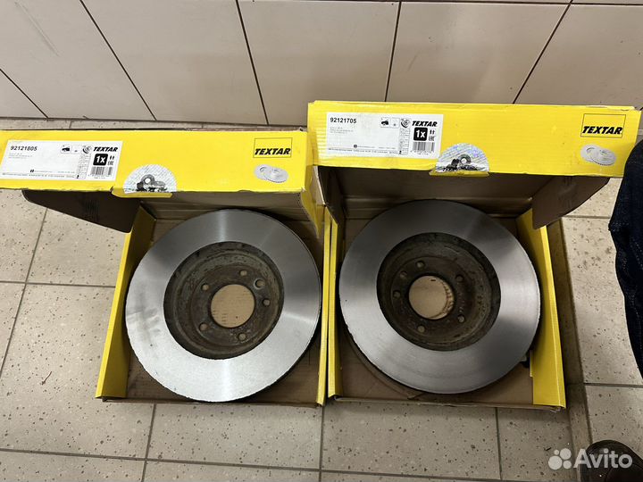 Тормозные диски перед Touareg/Q7/Cayenne 350mm