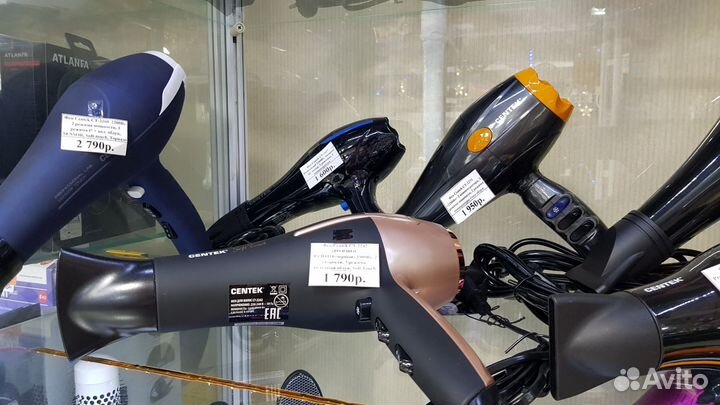 Фен Centek-2225 Professional 2400Вт, проф.2 насад