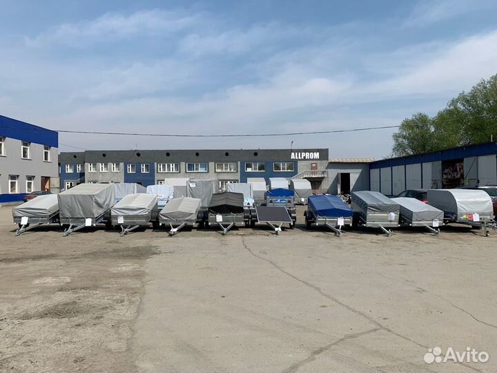 Прицеп «Цинк-Мастер» с кузовом 1.8х1.3 рессорный