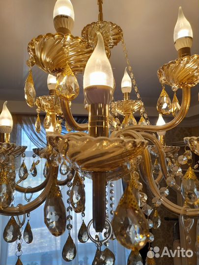 Люстра богемия 12 ламп