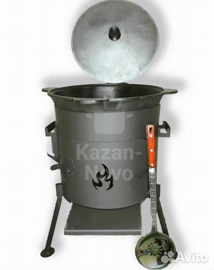 Казан чугунный узбекский