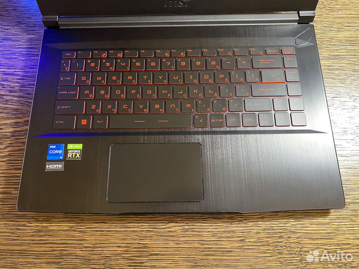 Игровой ноутбук MSI-GF63