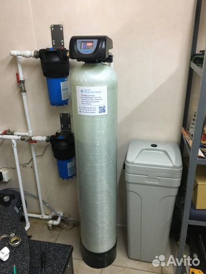 Фильтр для воды из скважины. Умягчение воды
