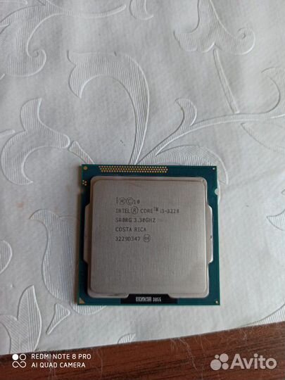 Процессор Intel Core i3-3220 и i3-2350M