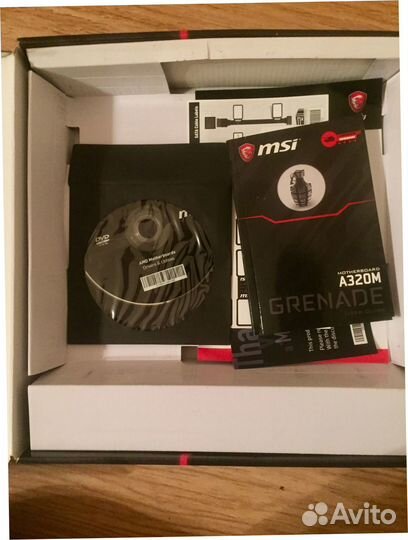 Материнская плата msi A320+ Проц AMD Ryzen 5 2400g