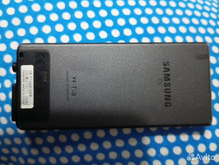 Mp3 плеер samsung YP-T10