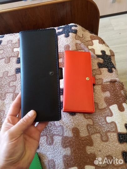 Кошелек женский кожаный ручной работы