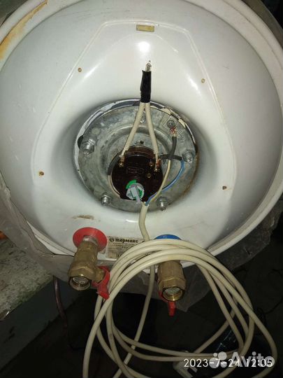 Бойлер,сделана ревизия,заменен термо регулятор