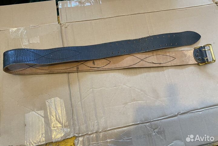 Ремень кожаный офицерский Казань 2003 год
