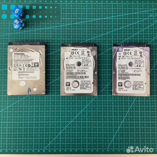 Жёсткие диски 2.5 на 500 Гб