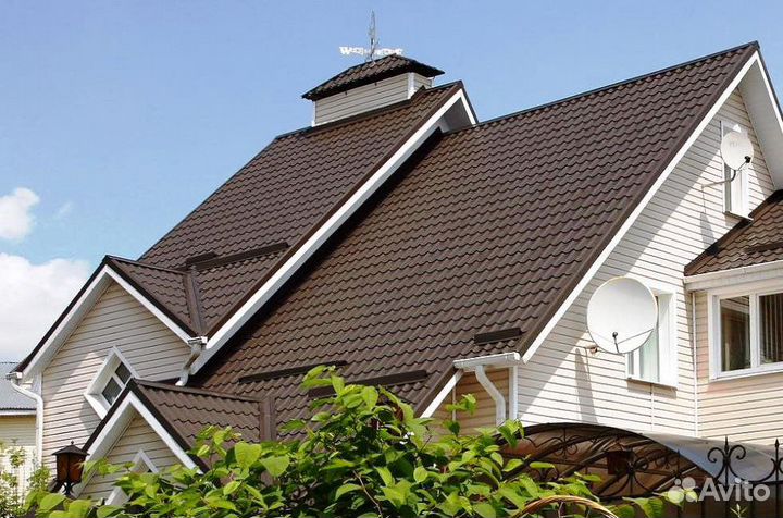 Металлочерепица(каскад, монтеррей и др) Профнастил