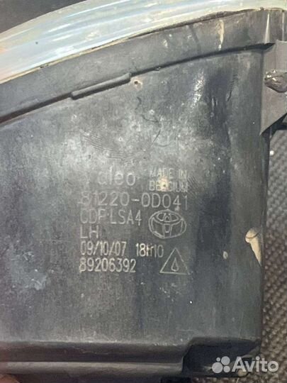 Противотуманные фары toyota rav 4