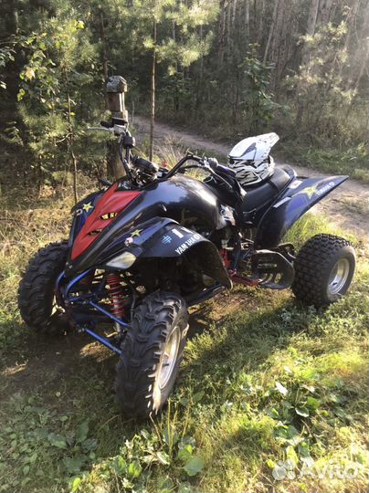 Yamaha Raptor YFM350 свап