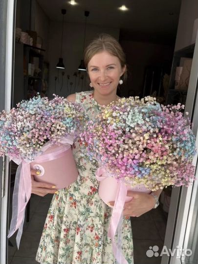 Гипсофила в коробке