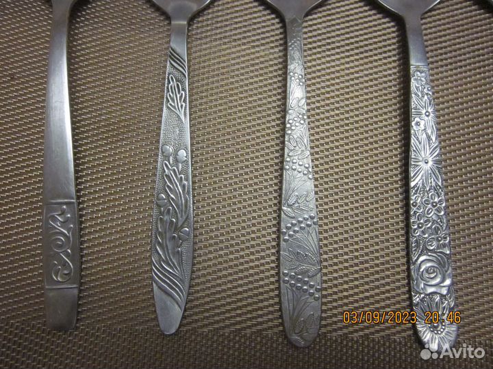 Ложки столовые нержавейка СССР