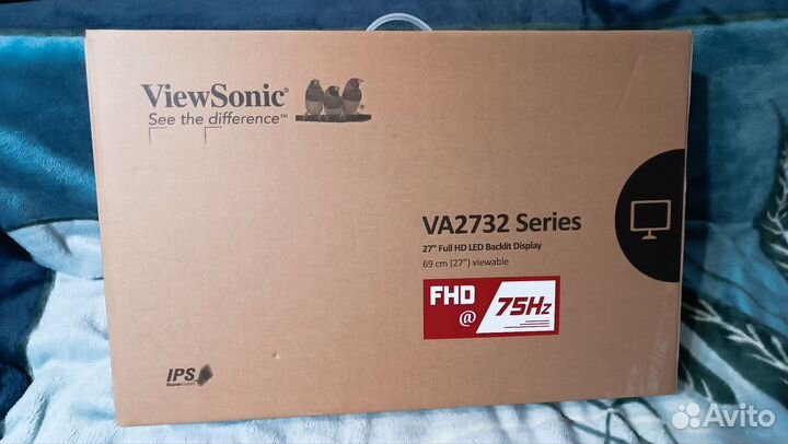 Монитор для компьютера ViewSonic 2732 H новый