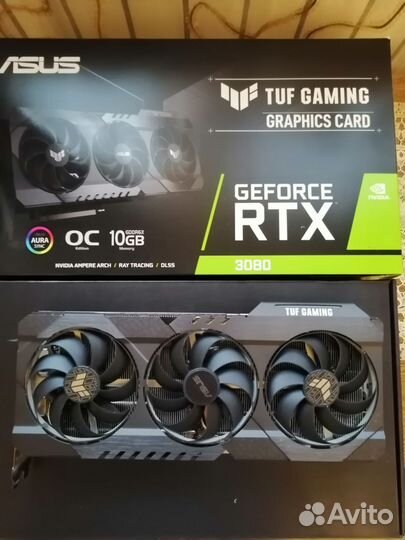 Видеокарта rtx 3080