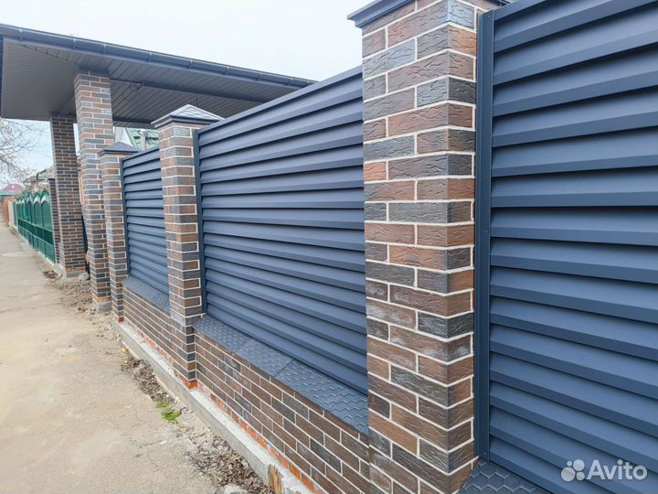 Установка заборов