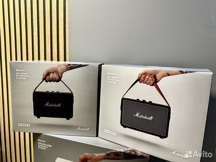 Marshall Kilburn 2 II Black/ Black&Brass