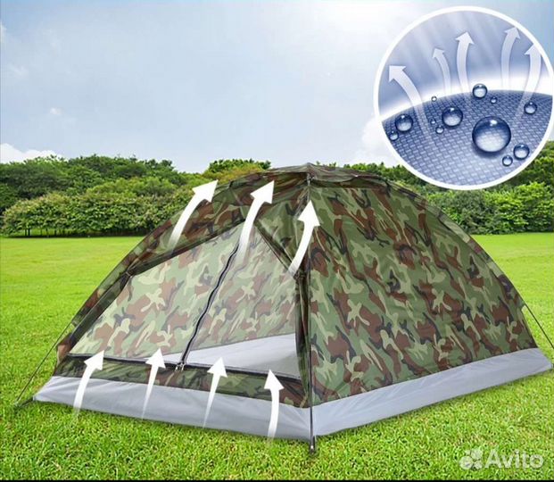Палатка новая 2х местная
