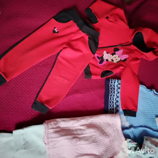 Пакет вещей для девочки 92
