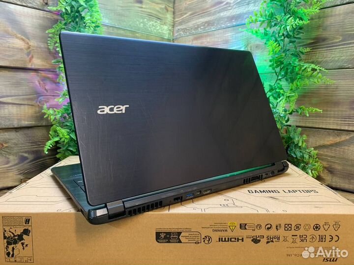 Мощный ноутбук Acer i7/GT 750M 4gb/8gb/SSDm2+HDD