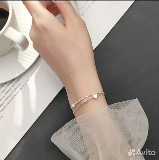Браслет серебро 925