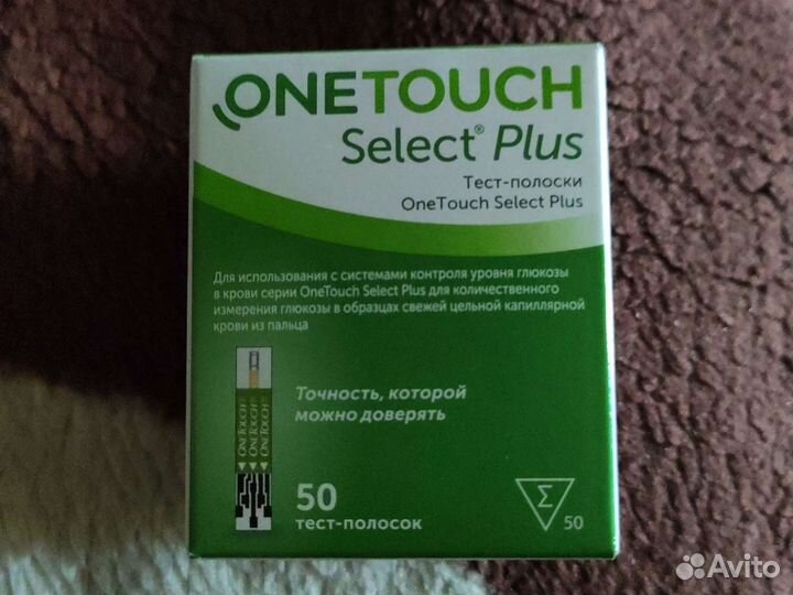 Тест полоски one touch select plus