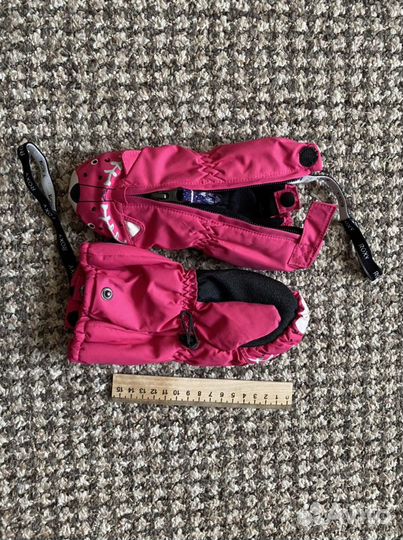 Варежки roxy детские 2-3г тонкие