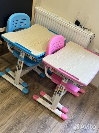 Растущая парта и растущий стул