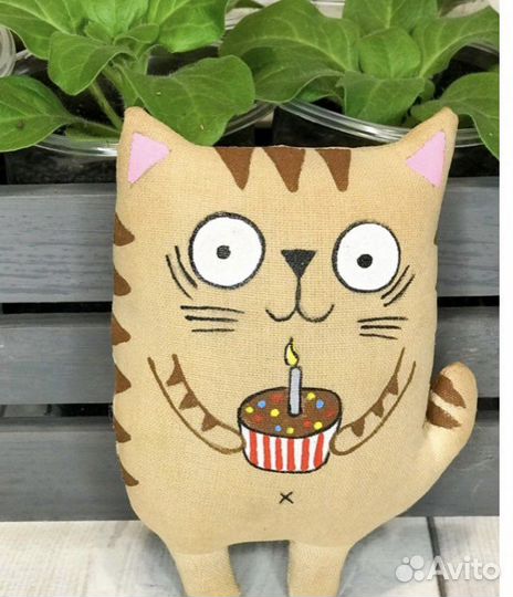 Кофейный котик. Подарок