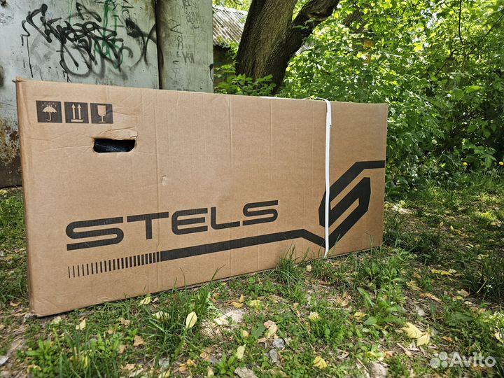 Велосипед stels pilot 210 vc 20, серый, новый