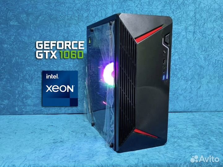 Игровой компьютер GTX 1060 6Gb / Xeon E3 1230v2