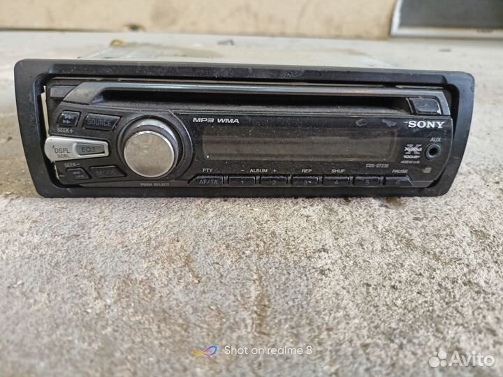 Магнитола sony CDX-GT230
