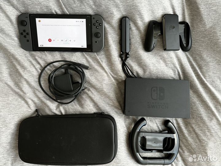 Nintendo Switch прошитая rev1 Atmosphere +396 игр