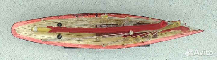 Яхта с аллыми парусами 24,5*21 сувенир подарок