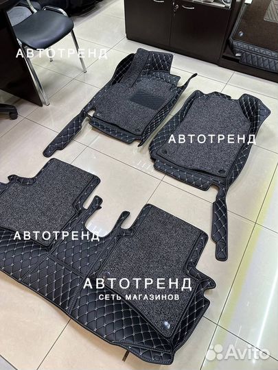 Автоковрики 3D из экокожи