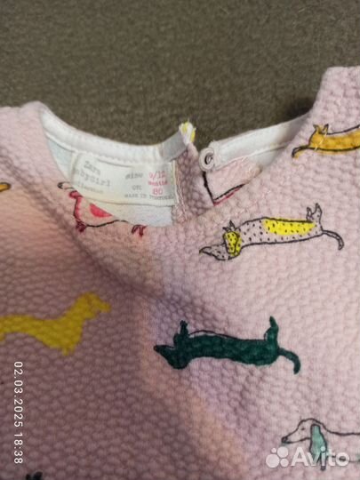 Платья 74-86 пакетом