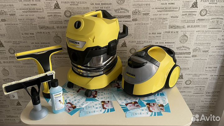 Строительный пылесос и Парогенератор